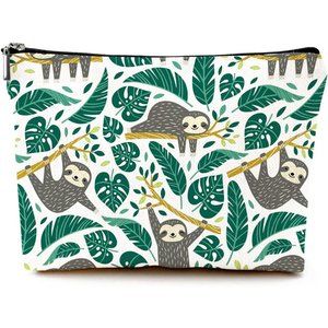 Women's High Quality Beautiful Canvas Waterproof Zipper Makeup Bag For Cosmetic